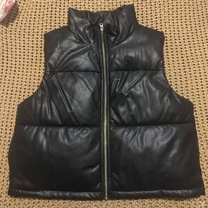 Marc New York Black Puffer Vest